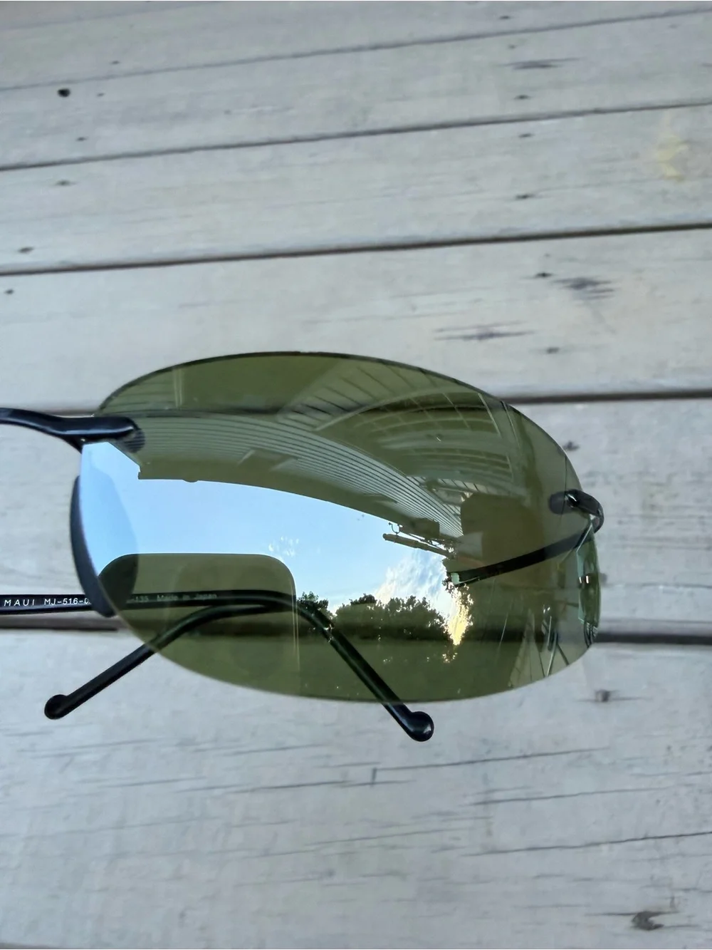 Maui Jim Honolua Bay MJ-516-02 rimless polarized sunglasses